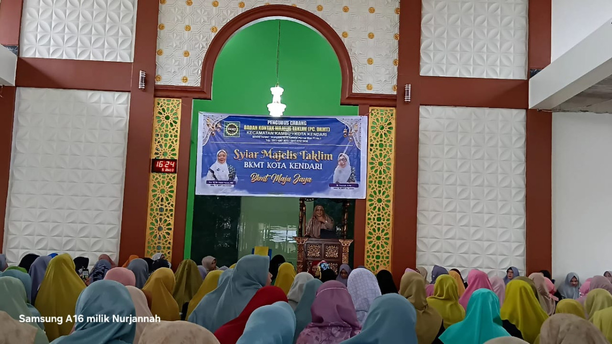 Syiar Majelis Taklim BKMT Kota Kendari