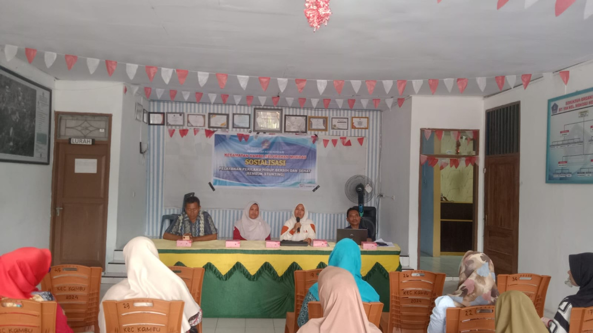 Sosialisasi Perilaku Hidup Bersih dan Sehat (Rembuk Stunting)