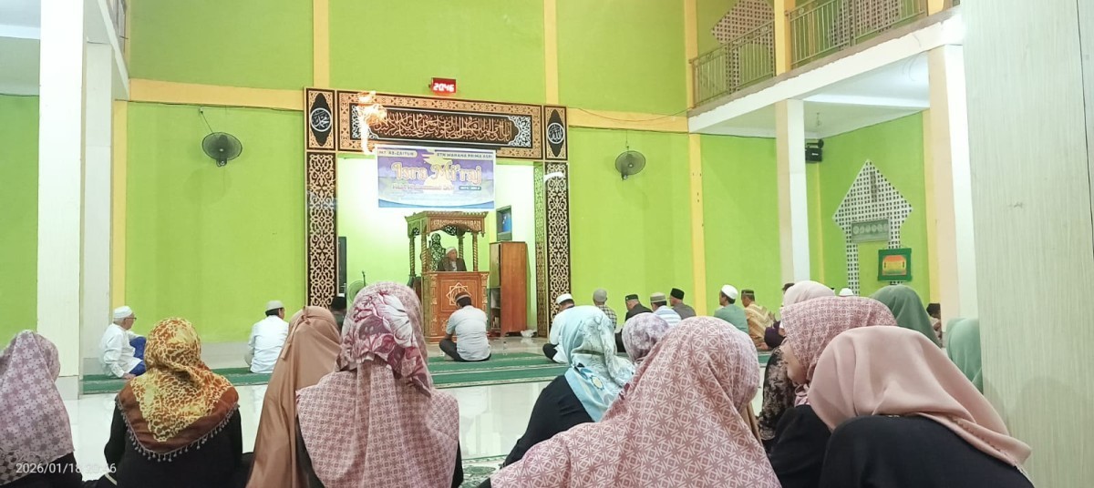 Acara Peringatan Isra Mi'raj  BTN Wahana Kel Mokoau