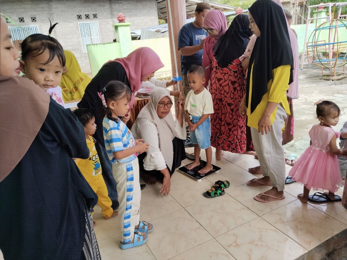 Posyandu Balita Ibu Hamil dan Lansia Desa Huyula