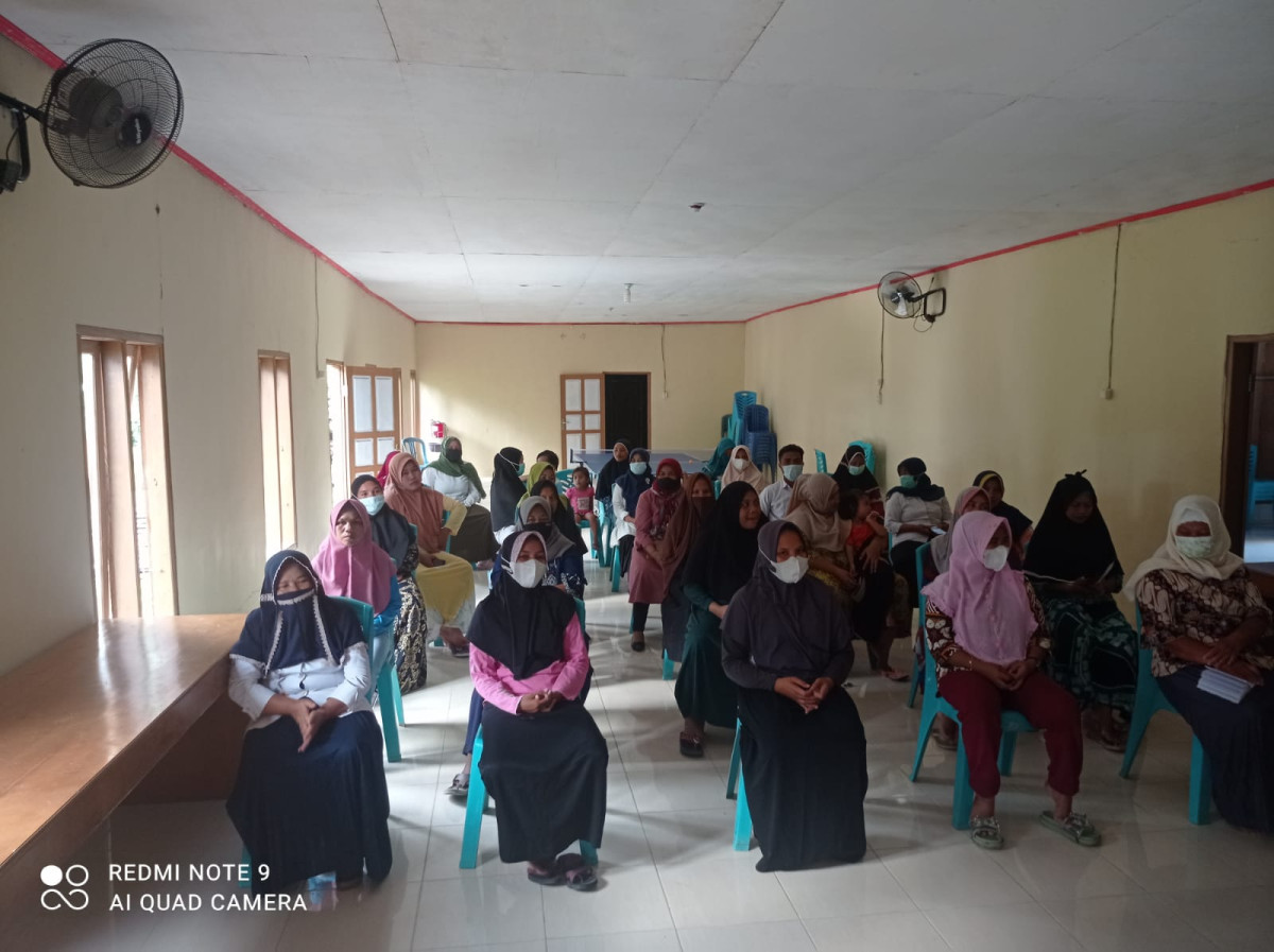 Pertemuan Edukasi 1000 HPK bagi ibu hamil dan keluarga