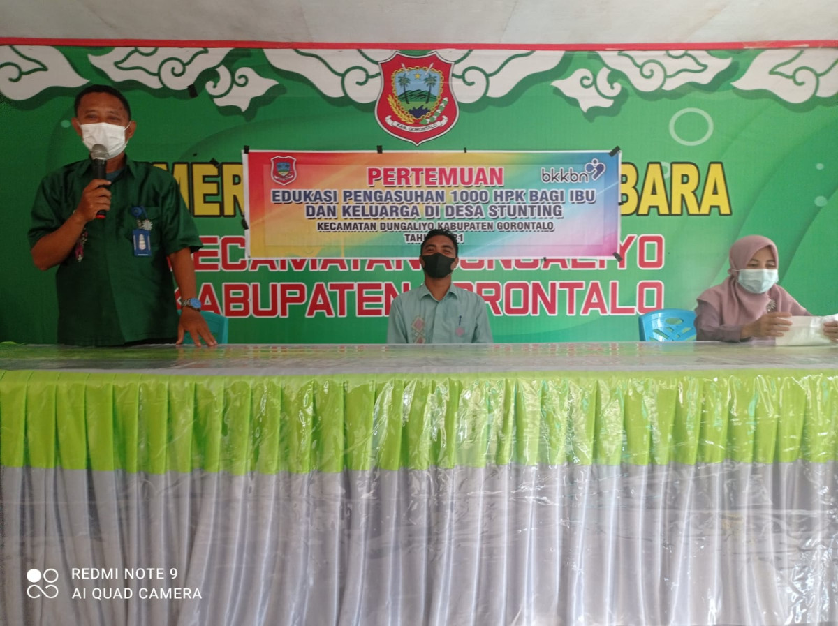 Pertemuan Edukasi 1000 HPK bagi ibu hamil dan keluarga