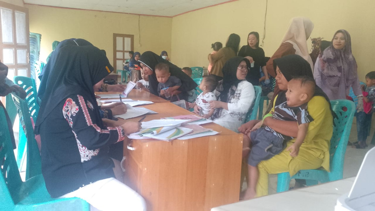 Kegiatan Posyandu ILP Desa dan Pemberian PMT Balita, Ibu Hamil