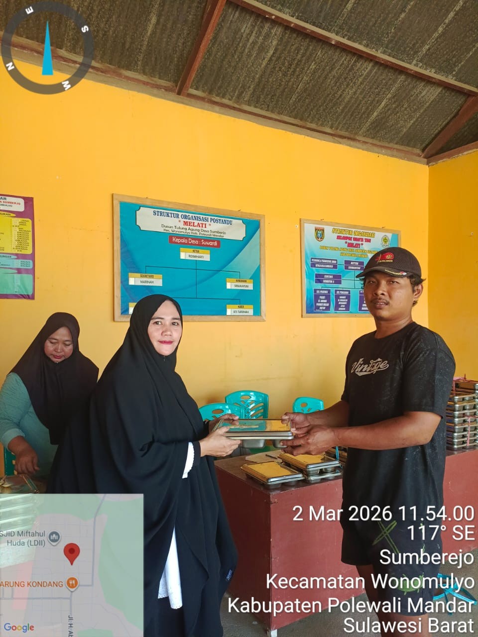 Pendampingan penyaluran MBG sasaran 3B