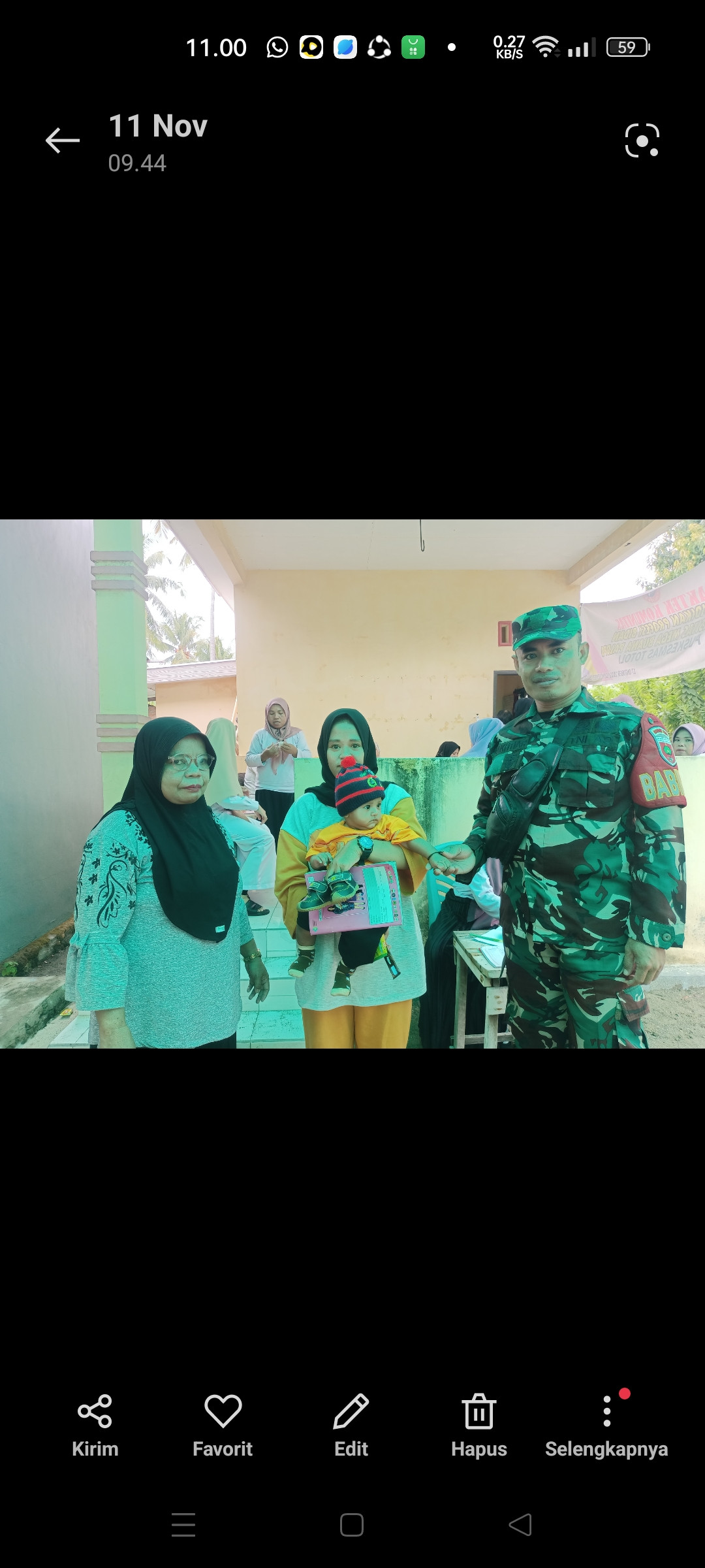 Kunjungan posyandu