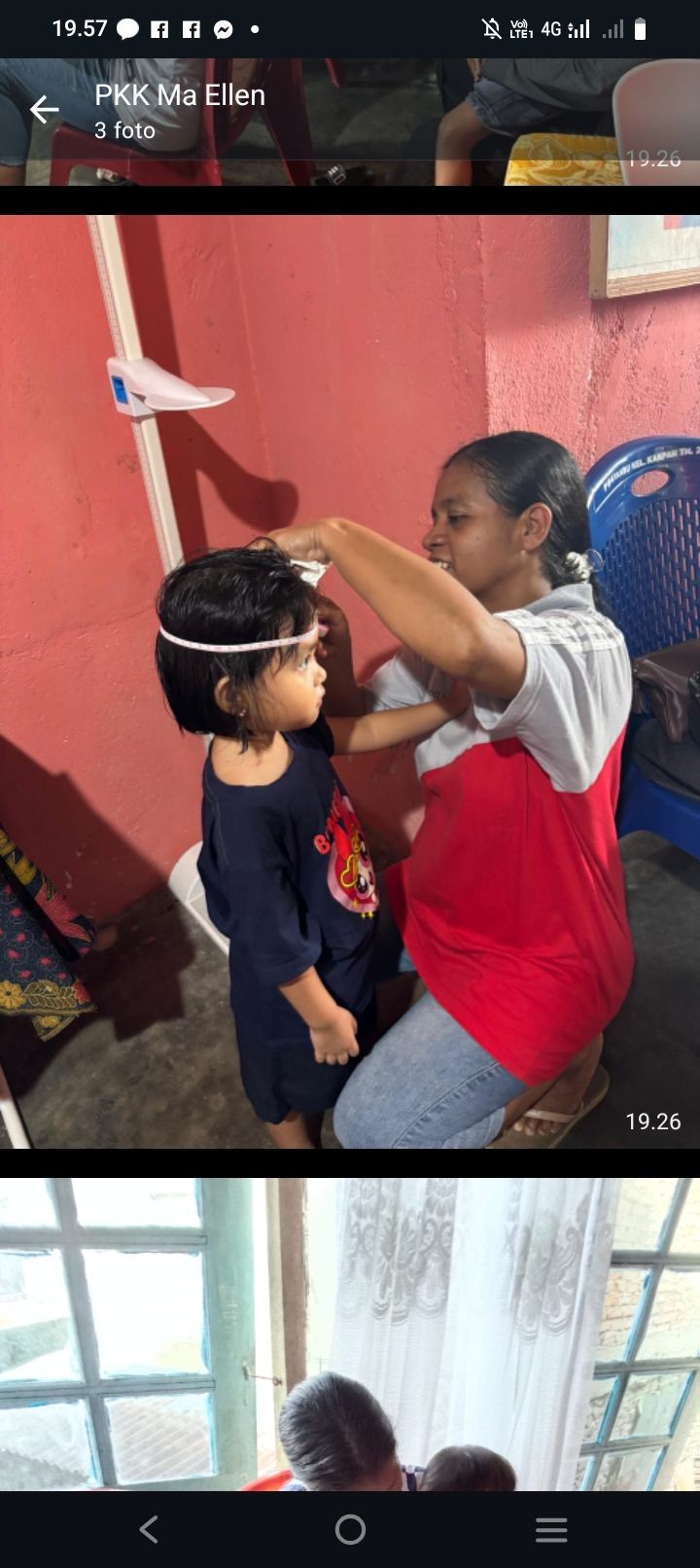 kader mengukut lingkar kepala