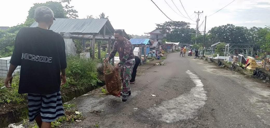BAKTI SOSIAL LINGKUNGAN PEKUBURAN MALIARO