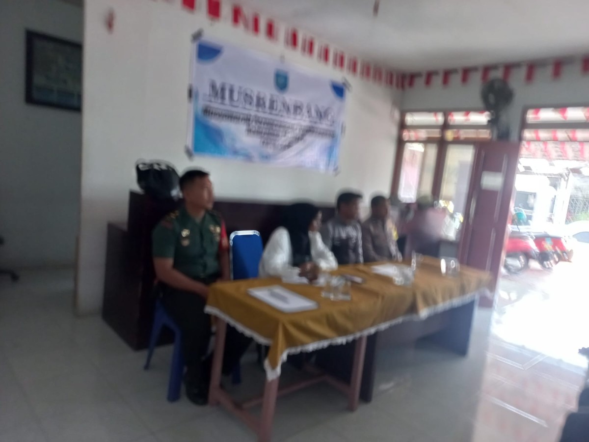 MUSREMBANG TINGKAT KELURAHAN